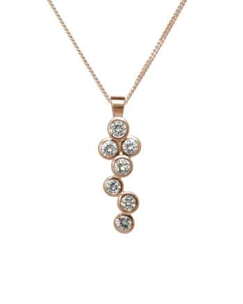 Water Bubbles Diamond Pendant (Large) Pendant Pruden and Smith   