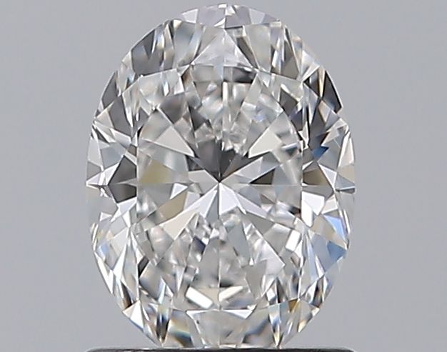 0.9ct Oval Natural Diamond — for Oval Cut Tulip Claw Engagement Ring