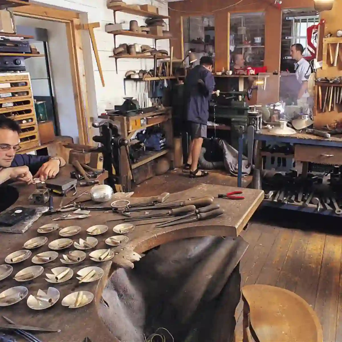 Bespoke jewellers workshop