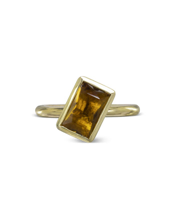 Bespoke Citrine Dress Ring Pruden and Smith
