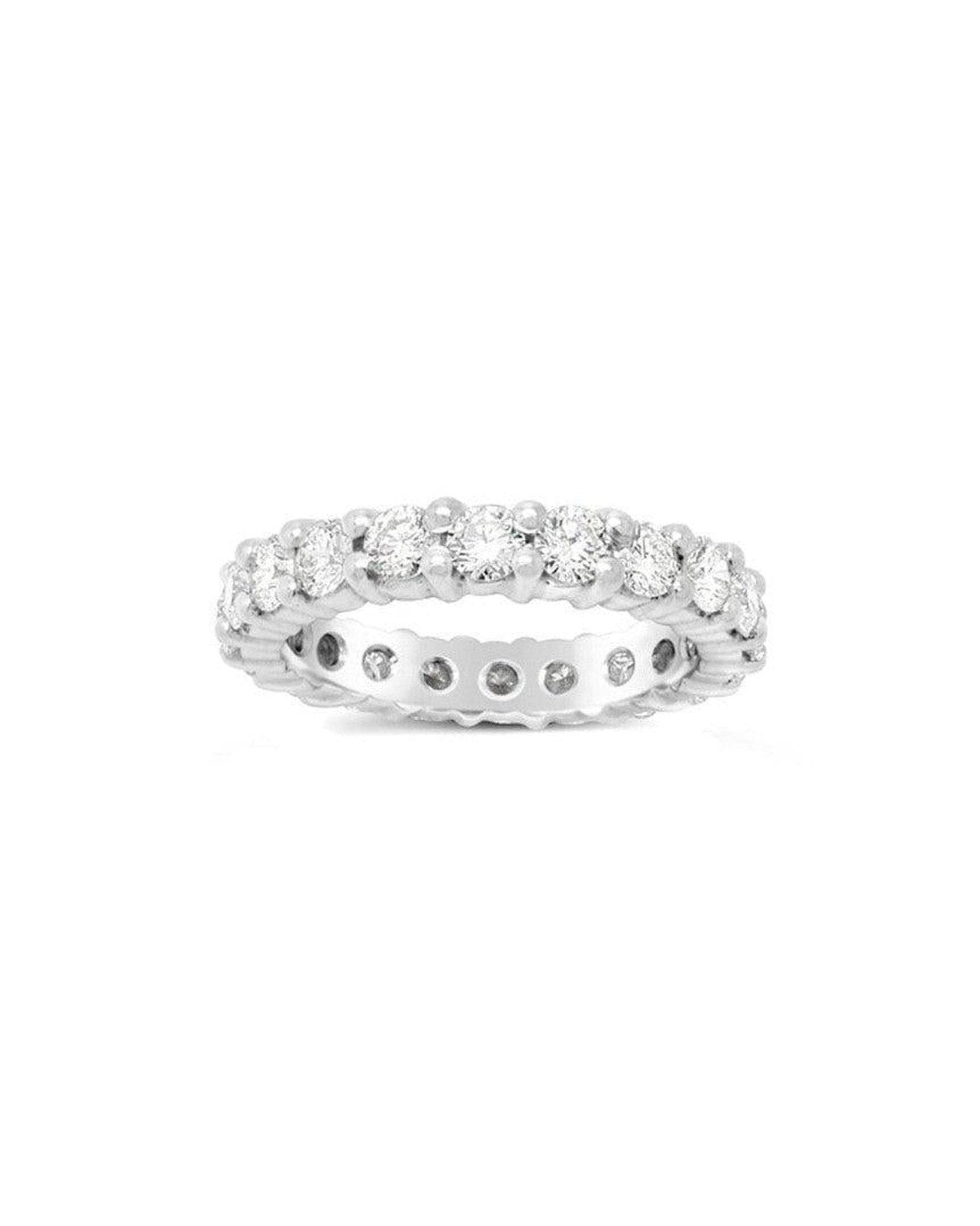 Claw Set Full Eternity Ring (2ct) Ring Pruden and Smith