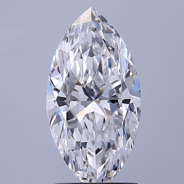1.62ct Marquise Lab-Grown Diamond — for Marquise Cut Tulip Claw Engagement Ring