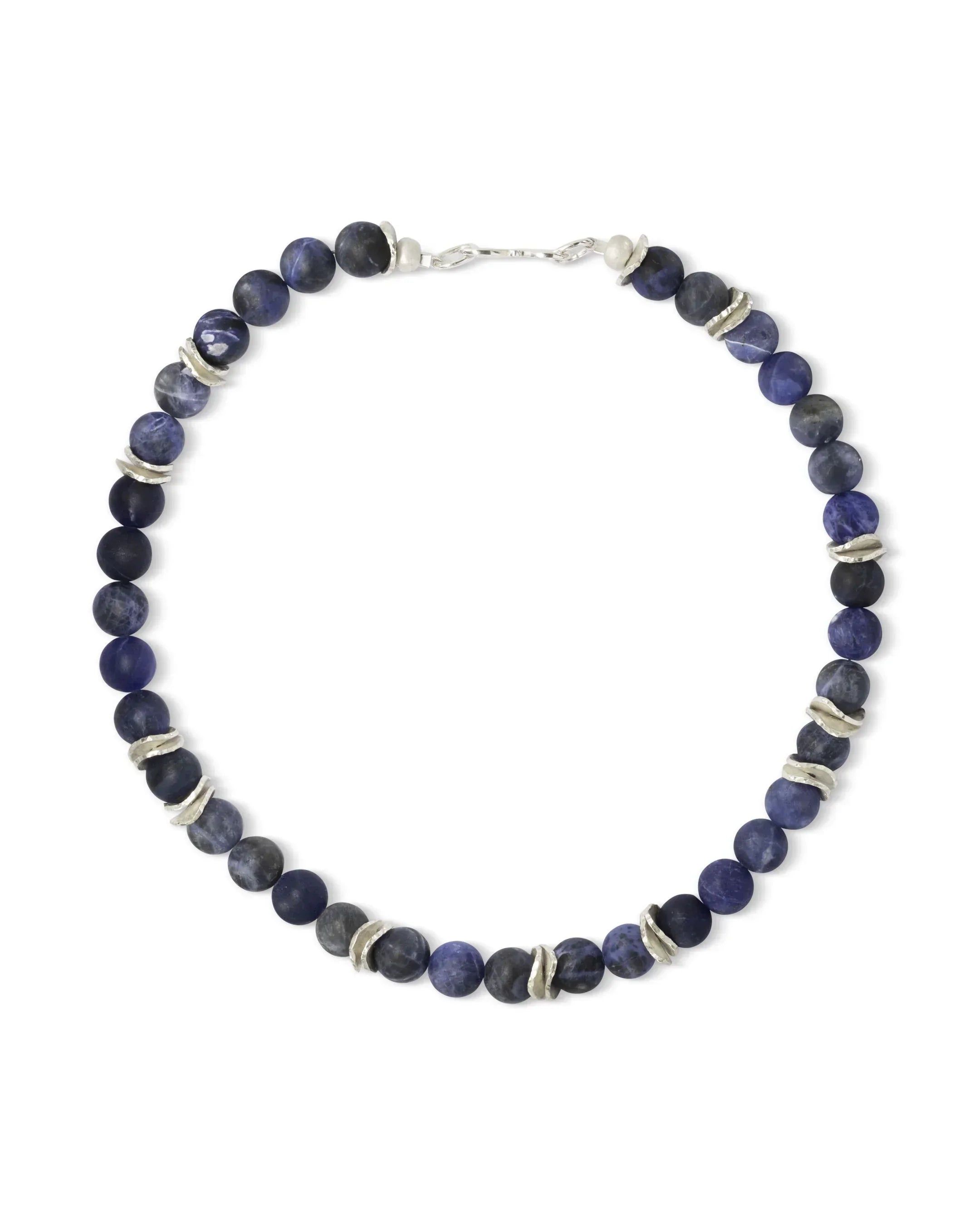 Denim Sodalite Necklace Pruden and Smith