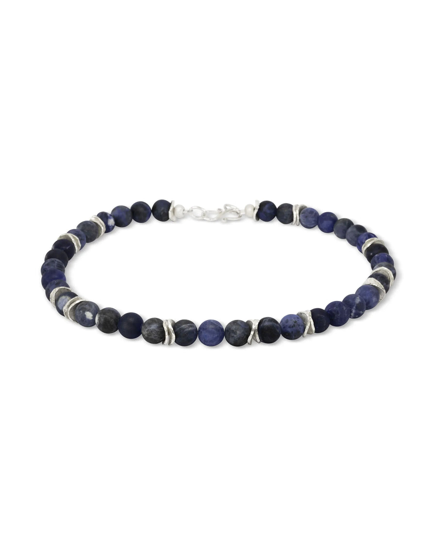 Denim Sodalite Necklace Pruden and Smith