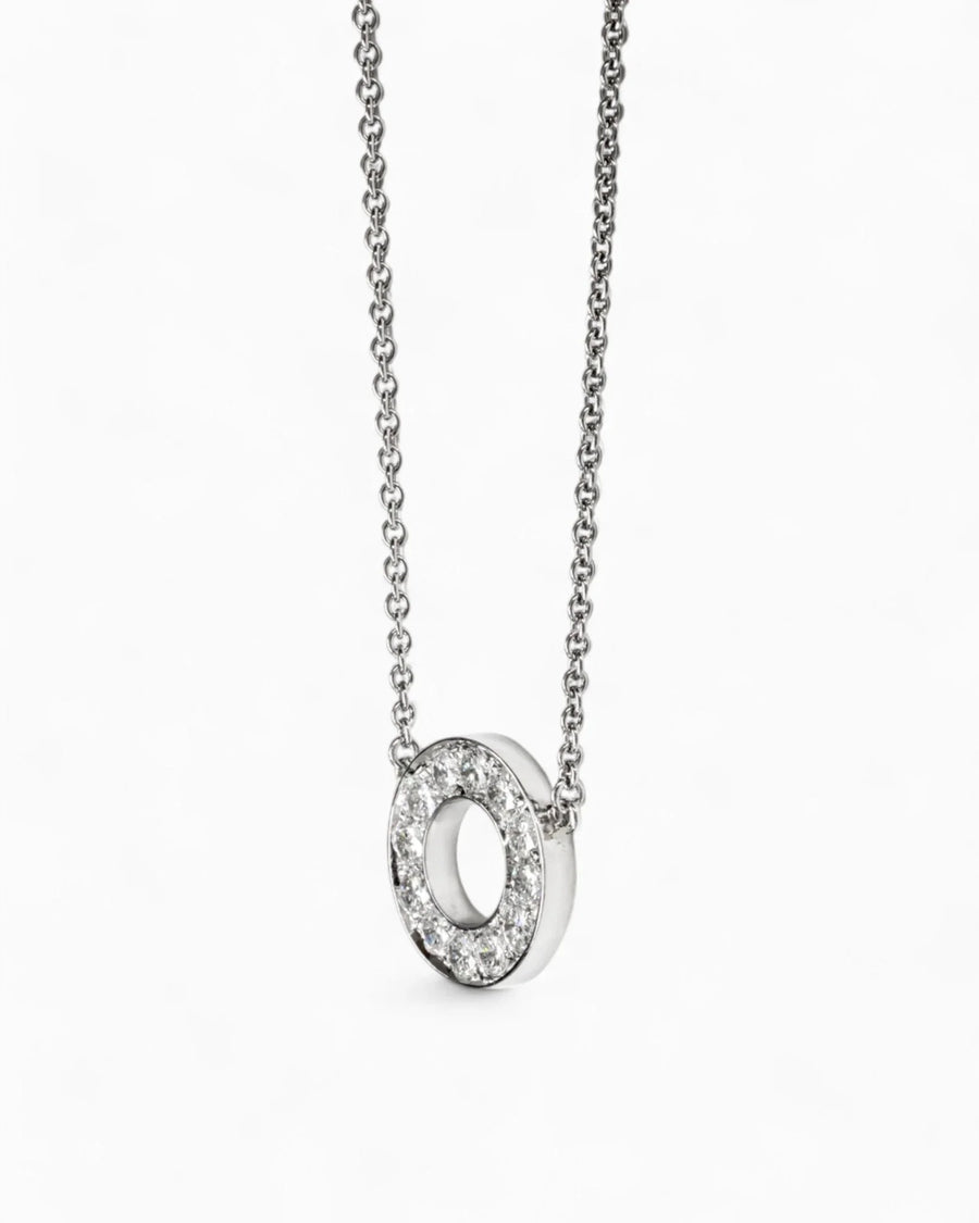 Diamond Ring Pendant Pendant Pruden and Smith Platinum