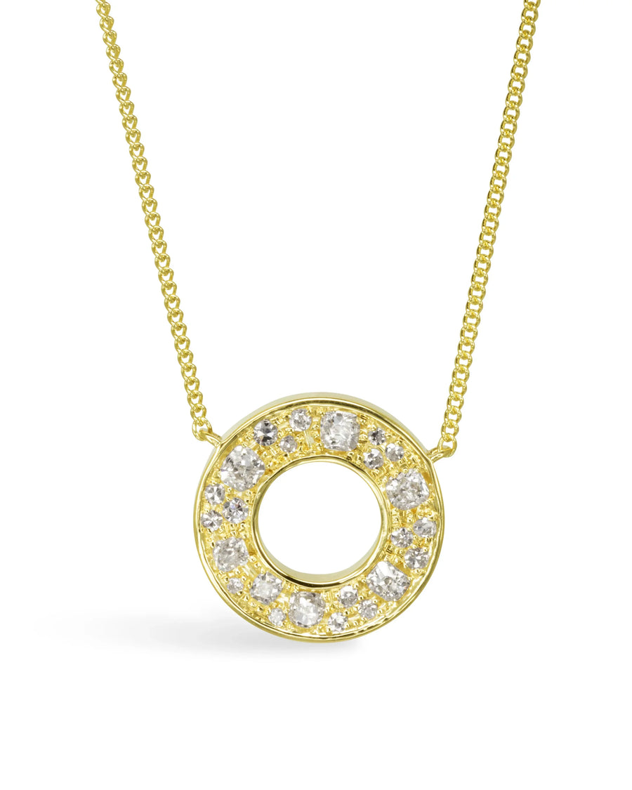 Diamond Ring Pendant Pendant Pruden and Smith Close Up
