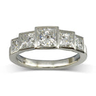 Art Deco Engagement Ring with 2.5cts Diamonds Ring Pruden and Smith   