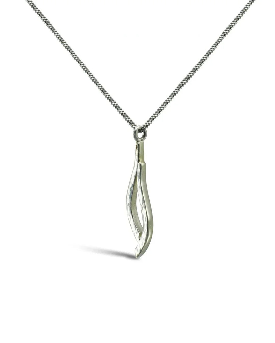 Forged 9ct Gold Pendant (Small) Pendant Pruden and Smith