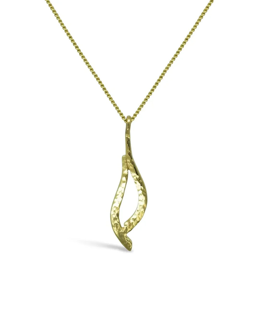 Forged 9ct Gold Pendant (Small) Pendant Pruden and Smith