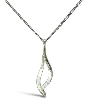 Forged Solid 9ct Gold Pendant (Small) Pendant Pruden and Smith 9ct White Gold  