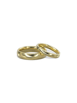 Classic Low Court Wedding Rings Ring Pruden and Smith   