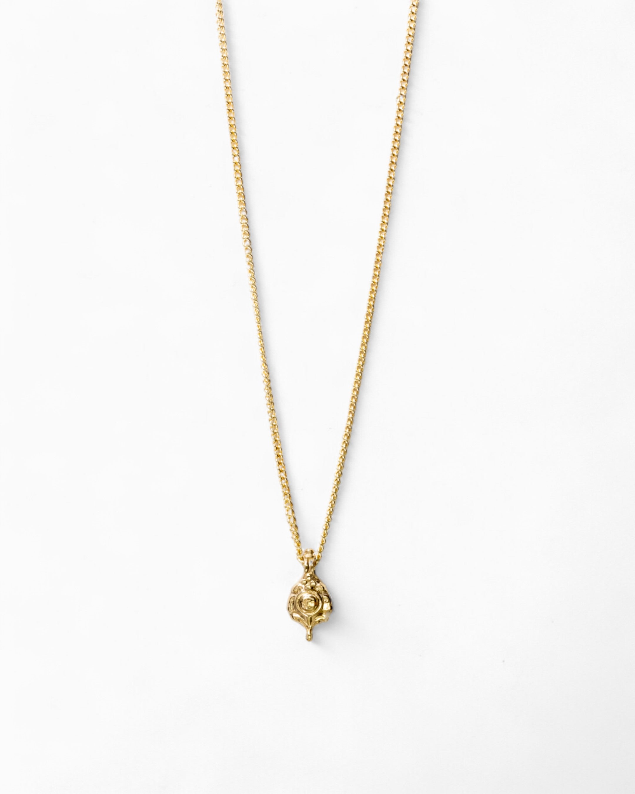 Tiny Gold Charm Pendant Pruden and Smith