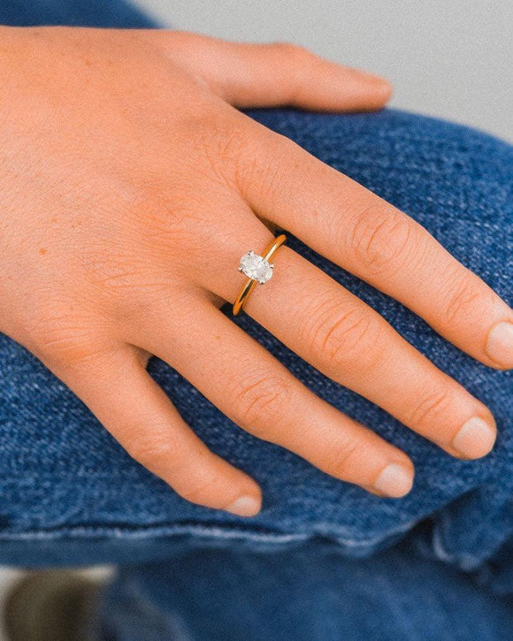 Halo Yellow Gold Diamond Engagement Ring Ring Pruden and Smith