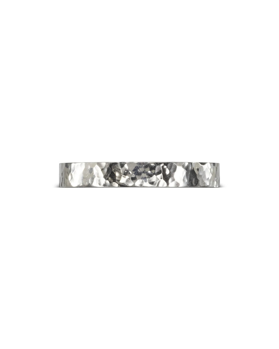 Hammered Wedding Ring (Narrow) Pruden and Smith