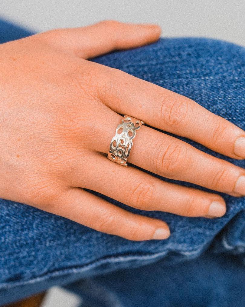 Holes Dress Ring Ring Pruden and Smith