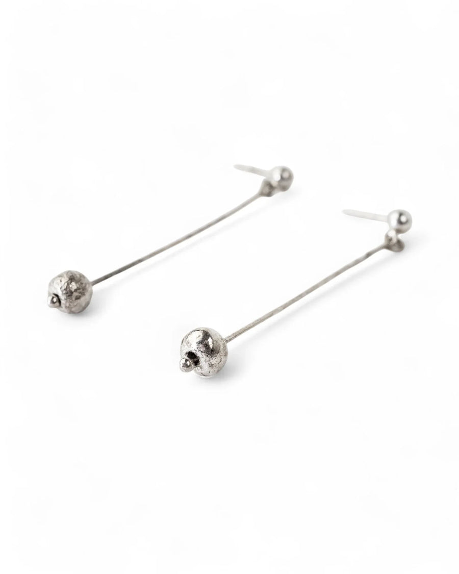 Hollow Nugget Drop Earrings Earrings Pruden and Smith