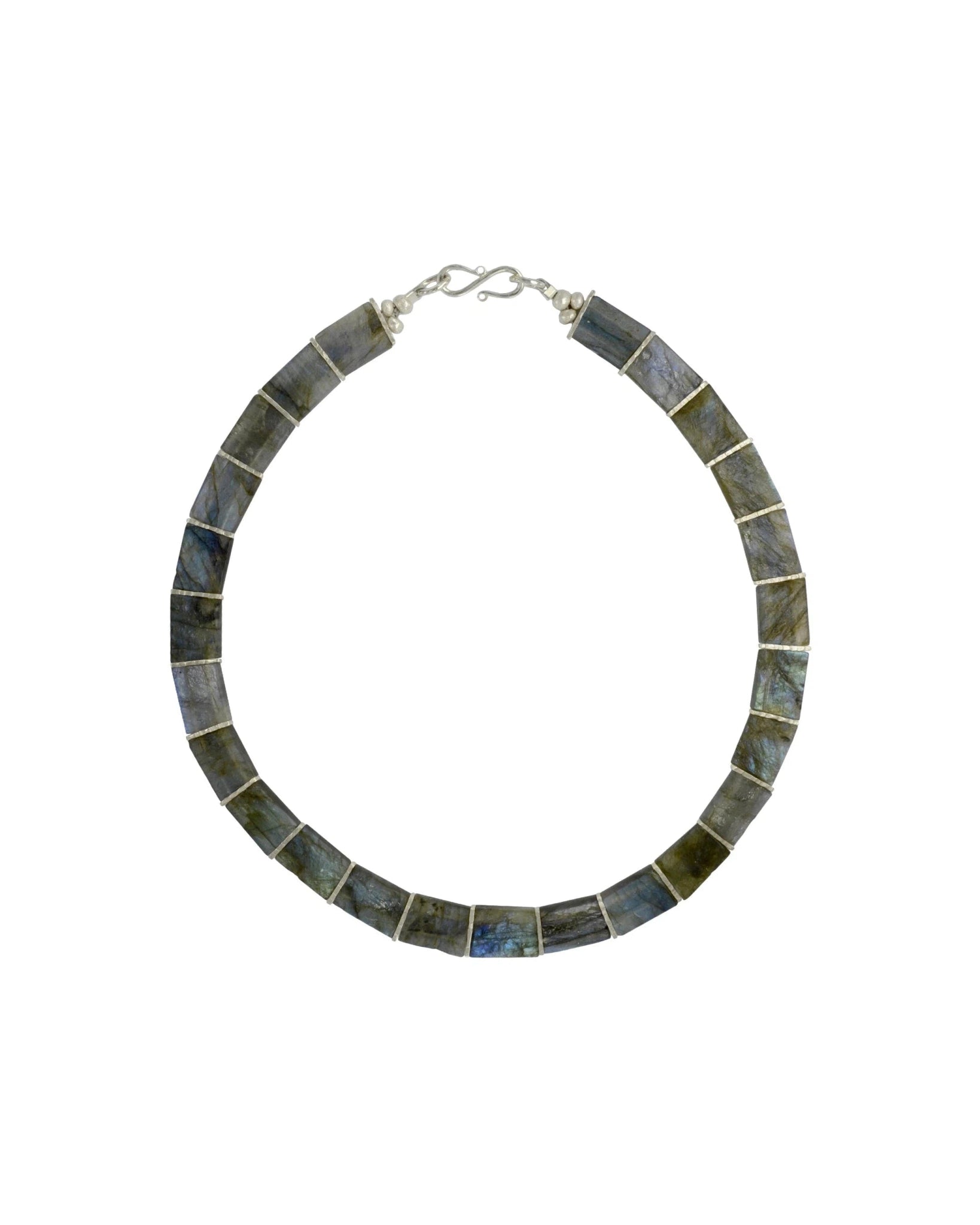 Labradorite Collar Necklace Necklace Pruden and Smith