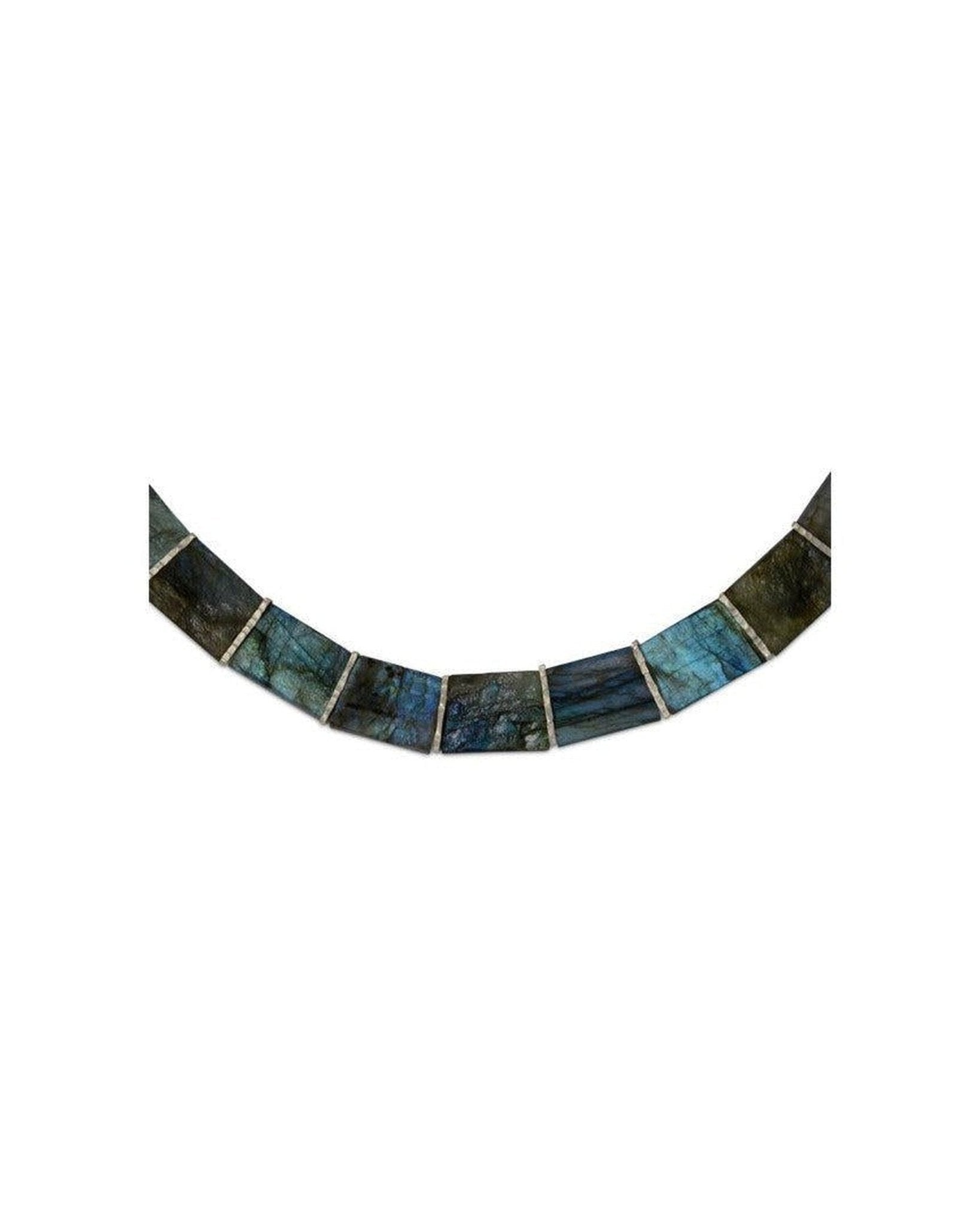 Labradorite Collar Necklace Necklace Pruden and Smith