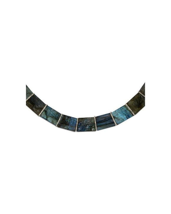 Labradorite Collar Necklace Necklace Pruden and Smith