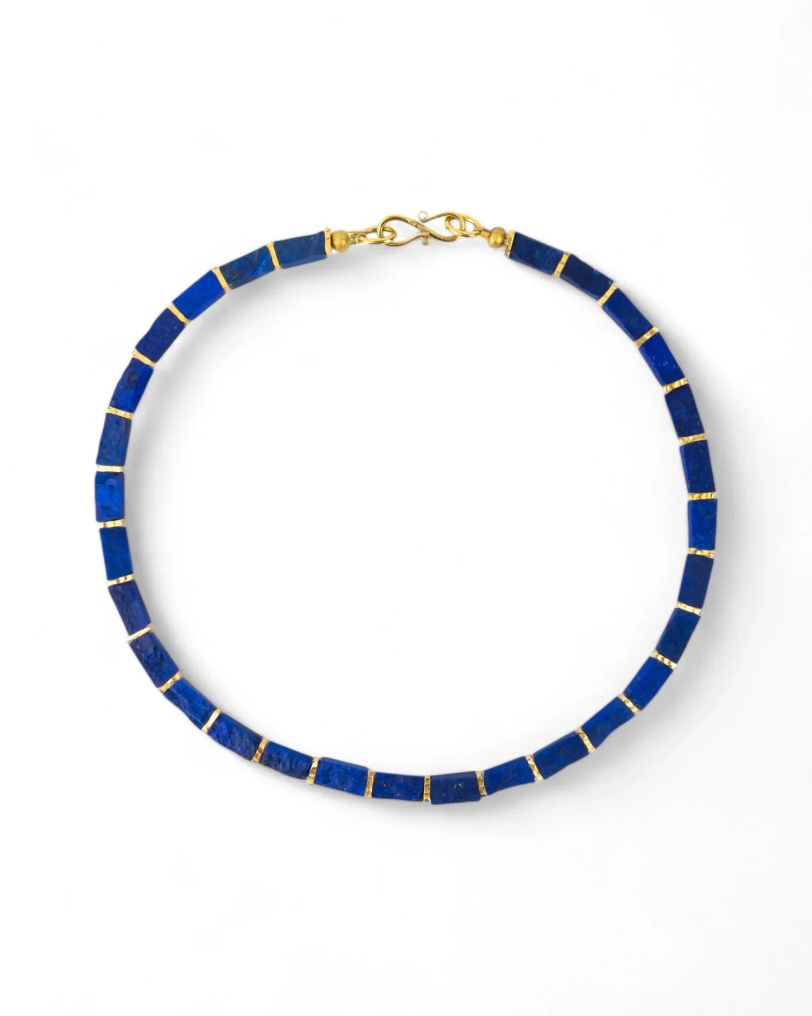 Lapis Lazuli Collar Necklace (Slim) Necklace Pruden and Smith