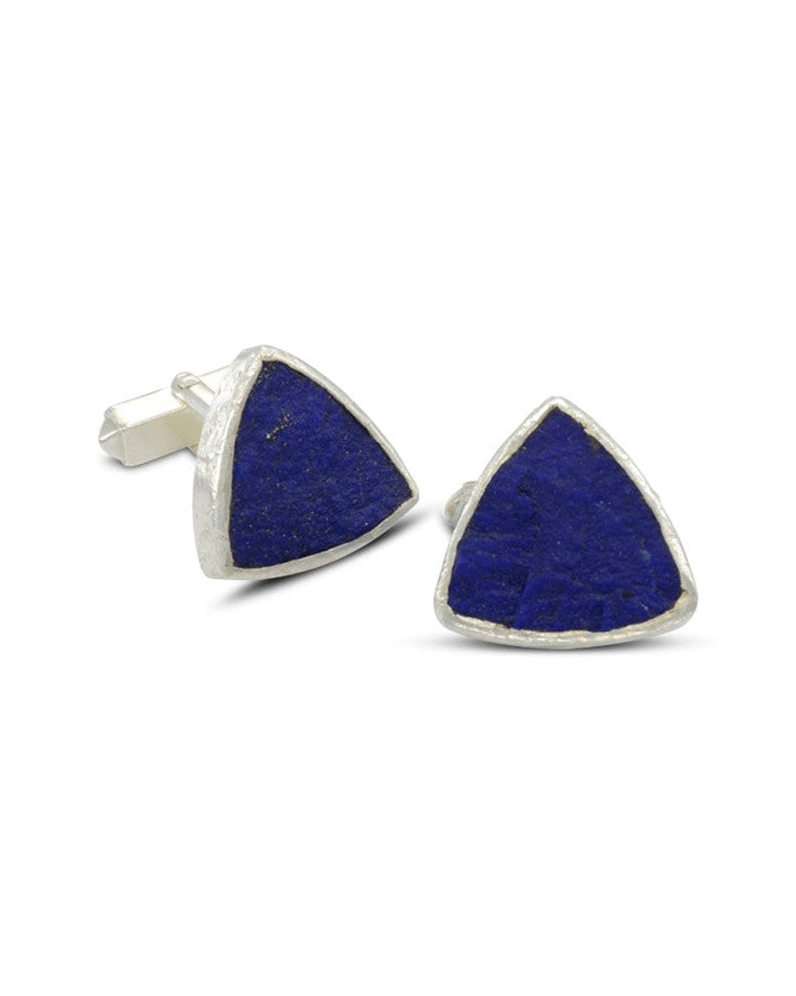 Lapis Lazuli Cufflinks (Trillion) Cufflink Pruden and Smith