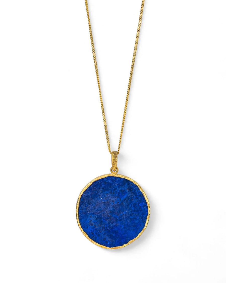 Lapis Lazuli Round Pendant Pendant Pruden and Smith