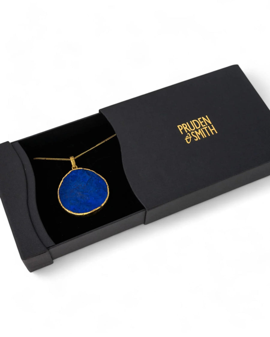 Lapis Lazuli Round Pendant Pendant Pruden and Smith