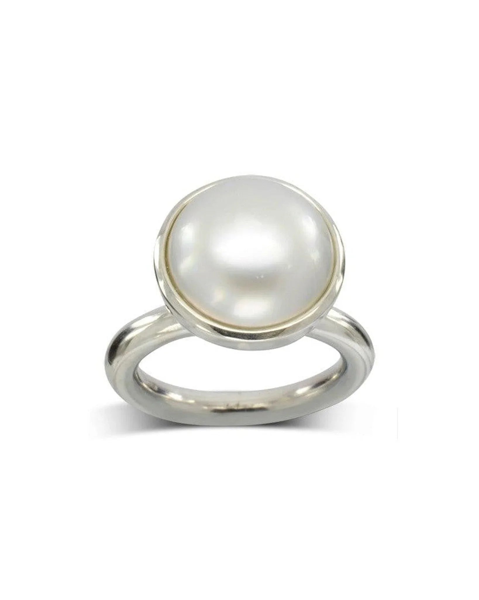 Mabe Pearl Stacking Ring (Large) Ring Pruden and Smith