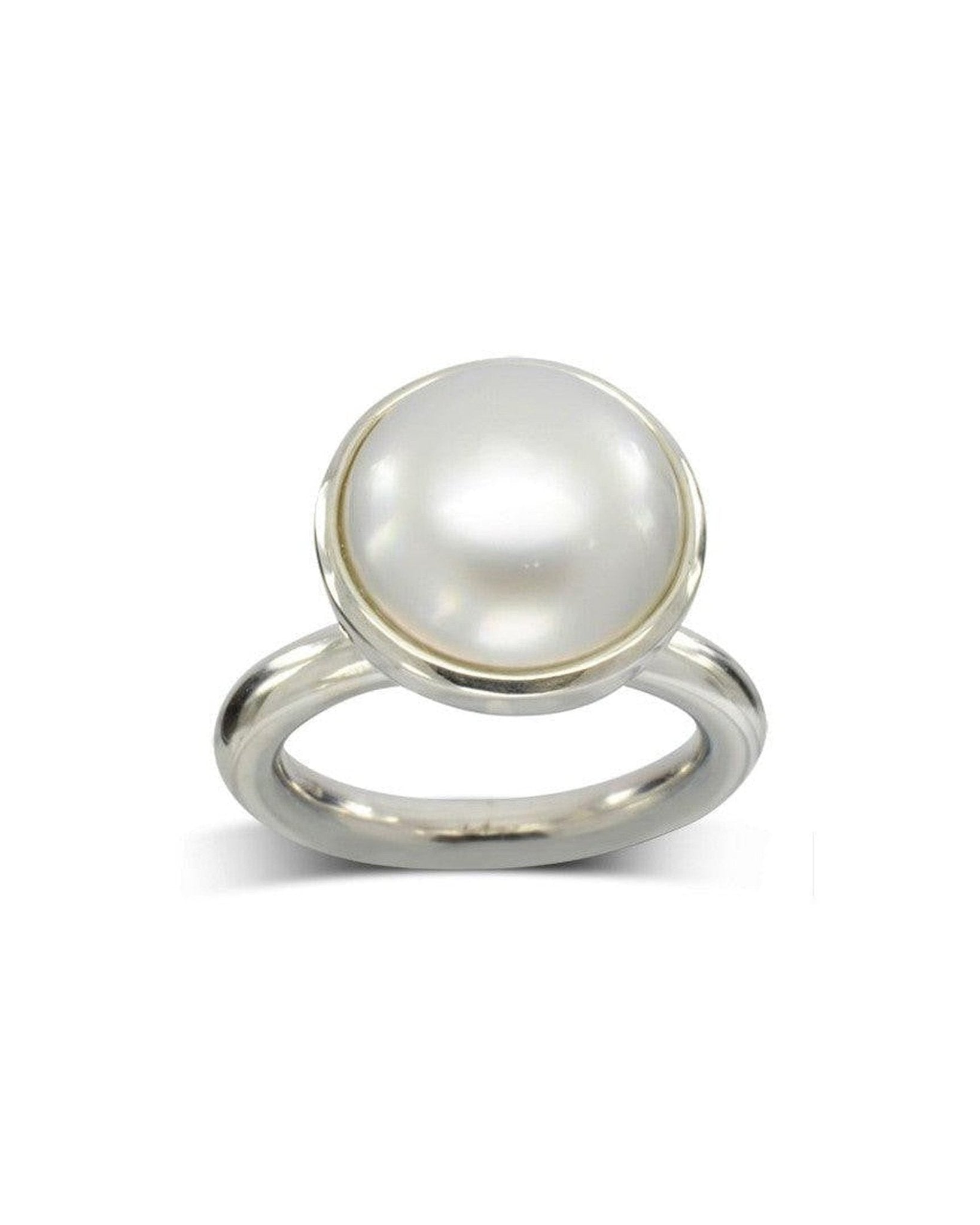 Mabe Pearl Stacking Ring (Large) Ring Pruden and Smith