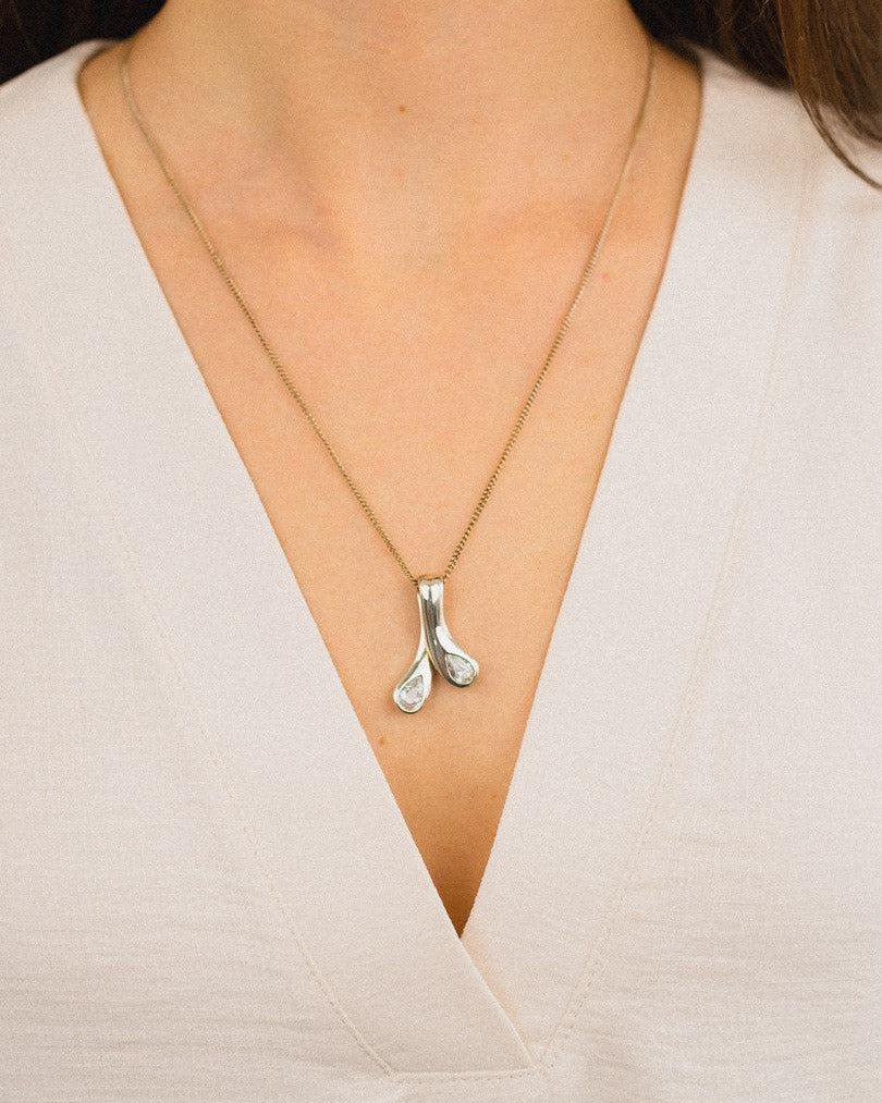 Moi et Toi 1.5ct Diamond Pendant Pendant Pruden and Smith