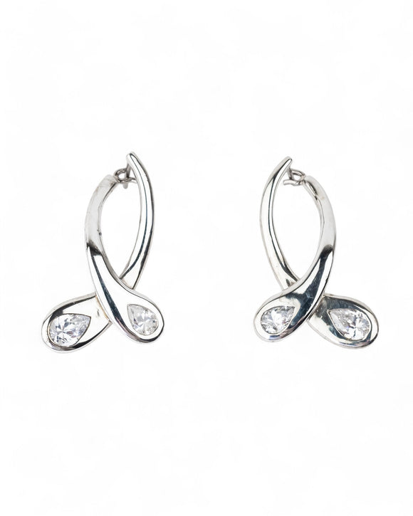 Moi et Toi 2ct Diamond Earrings Earrings Pruden and Smith