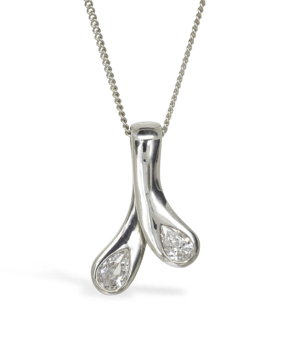 Moi et Toi 1.5ct Diamond Pendant Pendant Pruden and Smith