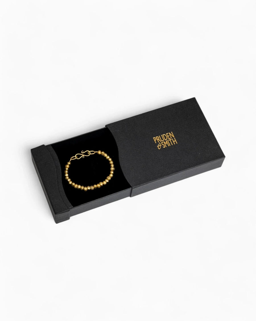 Nugget 9ct Gold Bracelet Bracelet Pruden and Smith