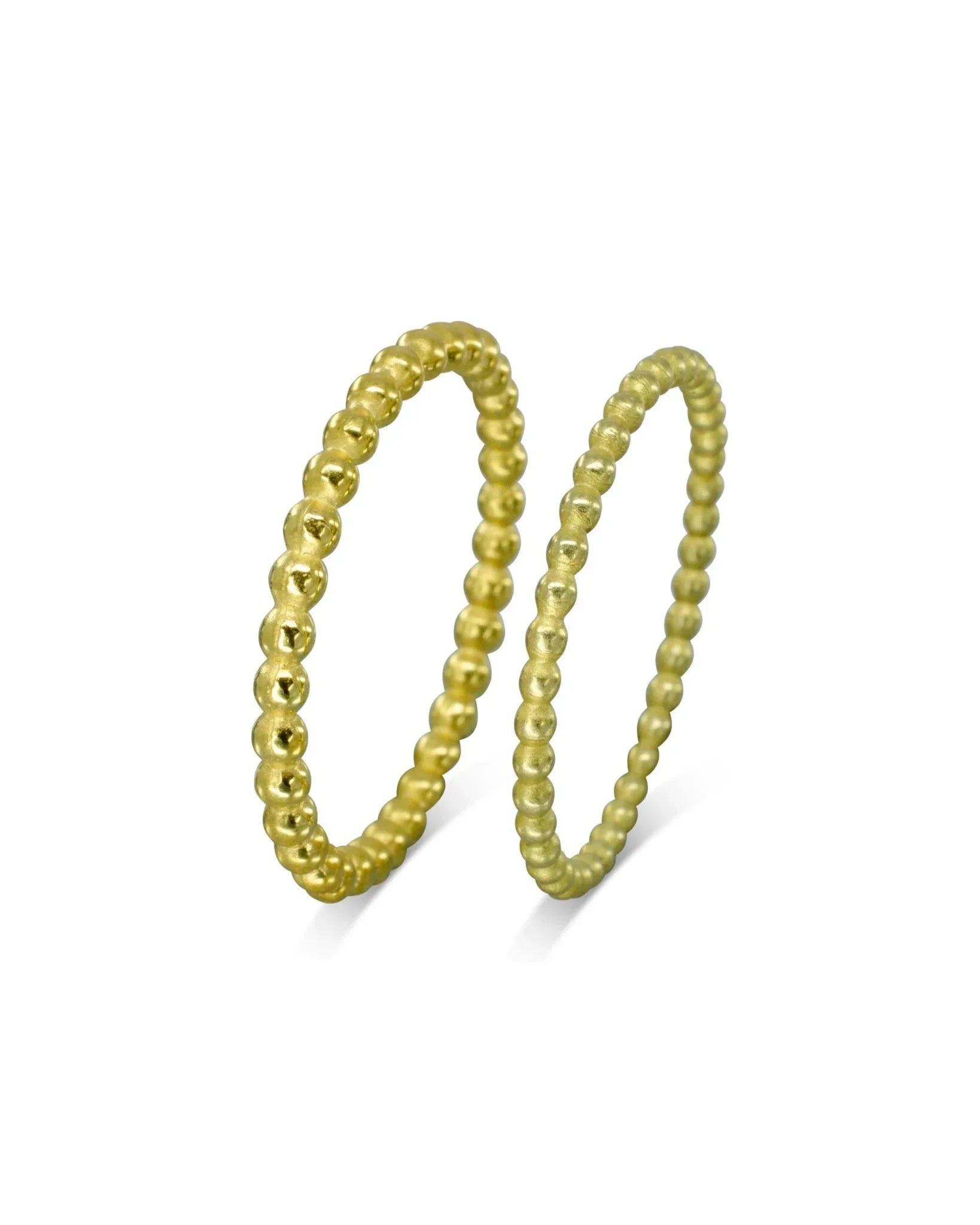 Nugget Bead Stacking Rings Ring Pruden and Smith