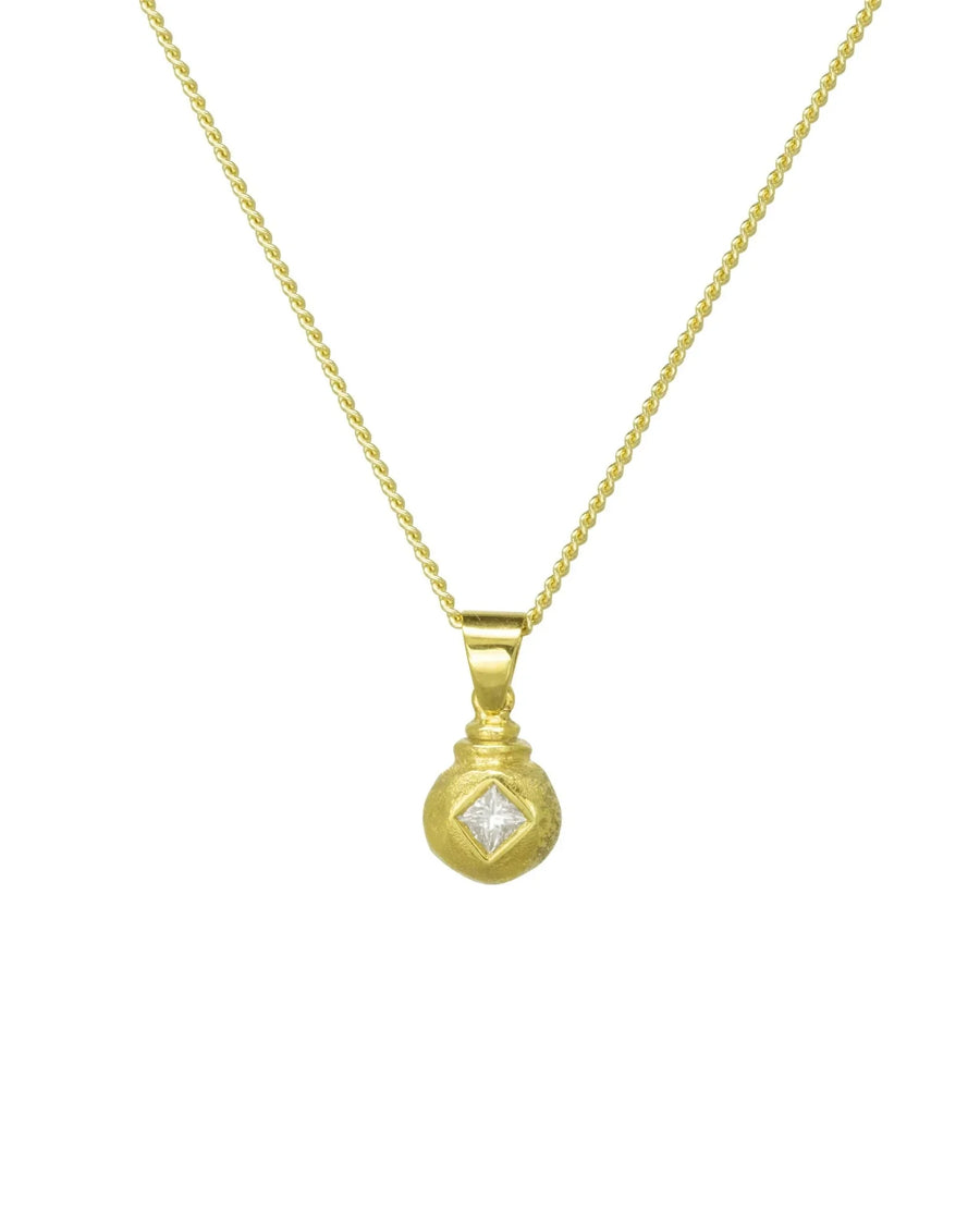 Nugget Rough Diamond Pendant Pendant Pruden and Smith