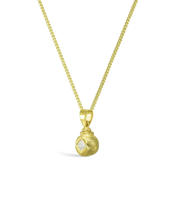 Nugget Rough Diamond Pendant Pendant Pruden and Smith