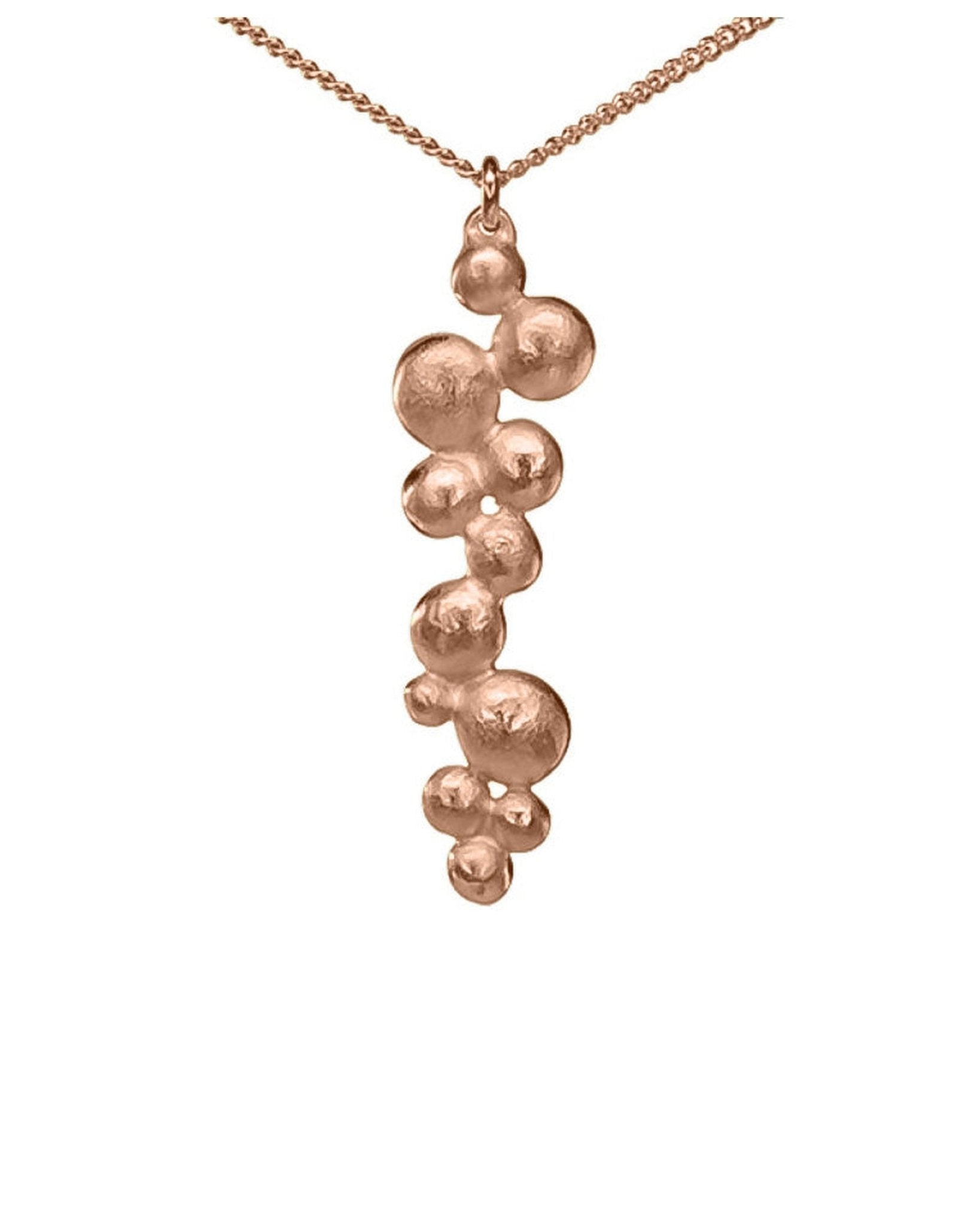 Nugget Solid 9ct Gold Pendant Pendant Pruden and Smith 9ct Rose Gold