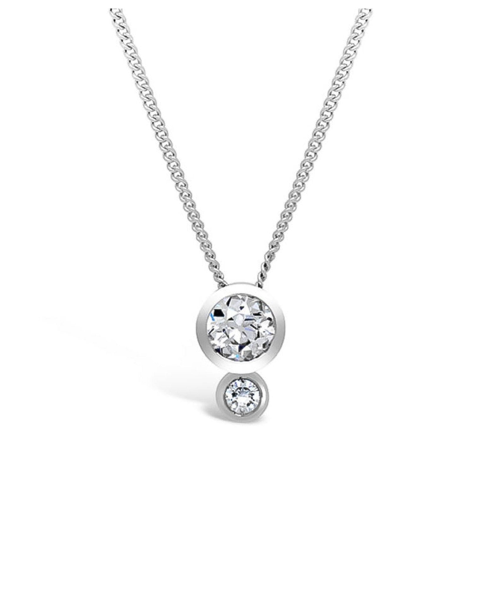 Platinum 1.5ct Diamond Pendant Pendant Pruden and Smith
