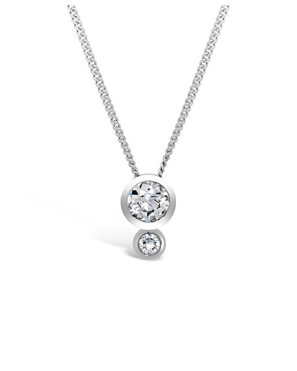 Platinum 1.5ct Diamond Pendant Pendant Pruden and Smith