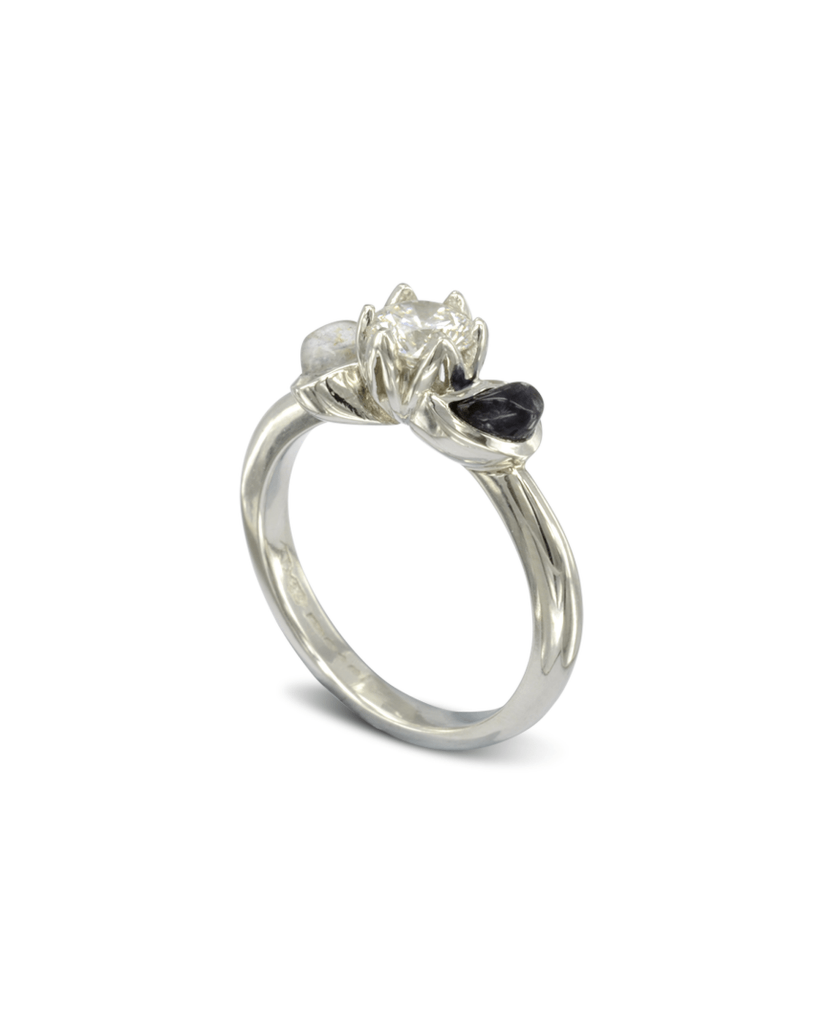 Platinum Blue John Engagement Ring Ring Pruden and Smith