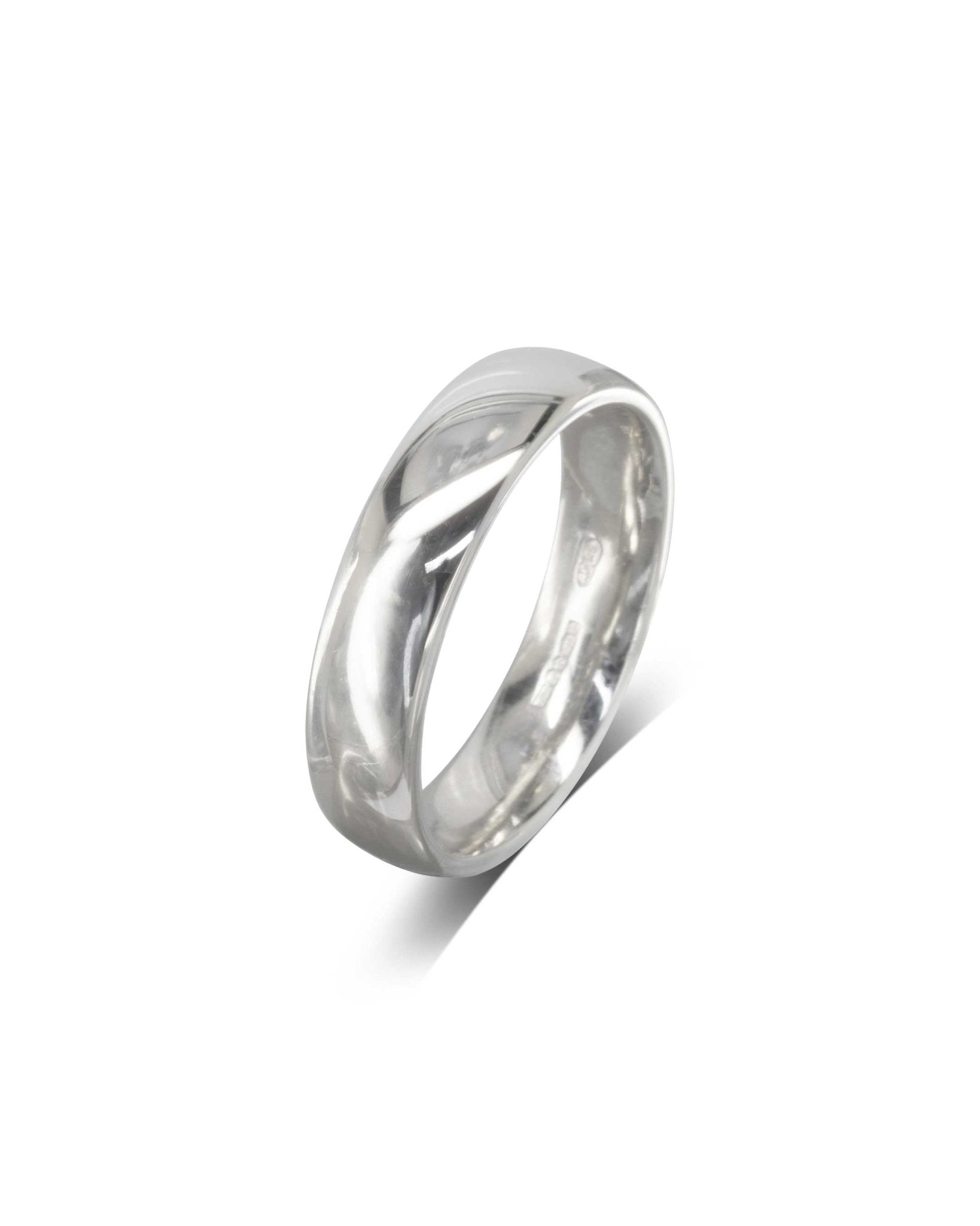 Platinum Court Wedding Ring (2mm-8mm) Ring Pruden and Smith