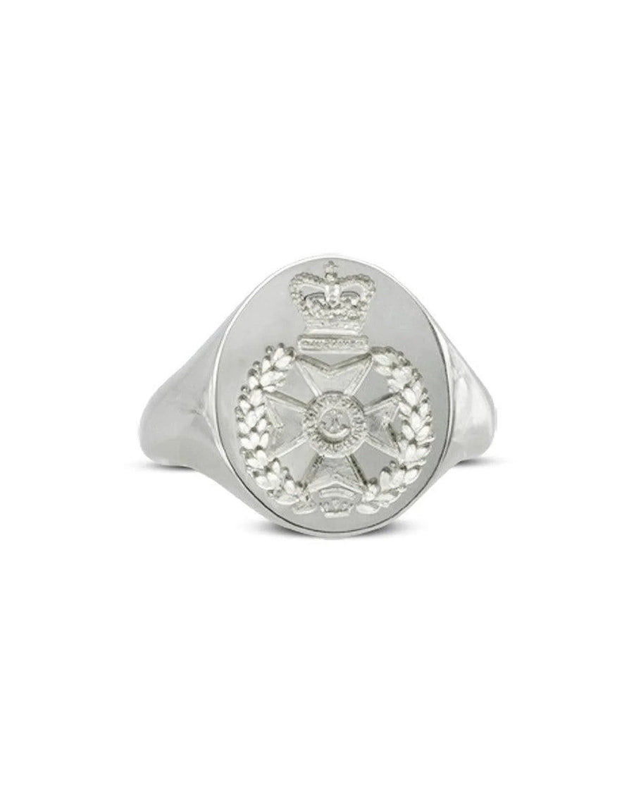 Regimental Badge Signet Ring Ring Pruden and Smith
