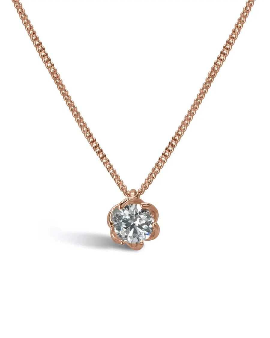 Revolved Claw Diamond Pendant Pendant Pruden and Smith