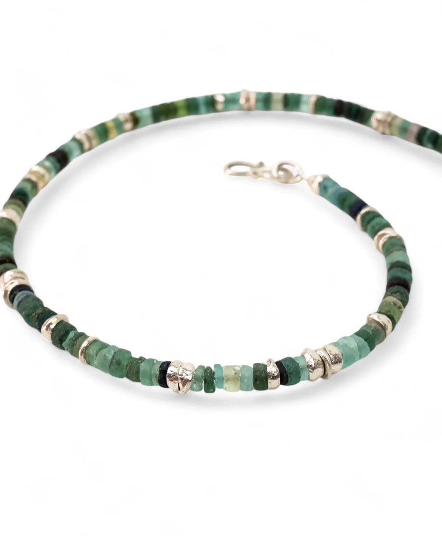Roman Glass Necklace Necklace Pruden and Smith
