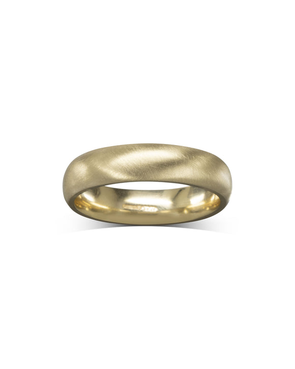 Satin Court Gold Wedding Rings 2-12mm Pruden and Smith