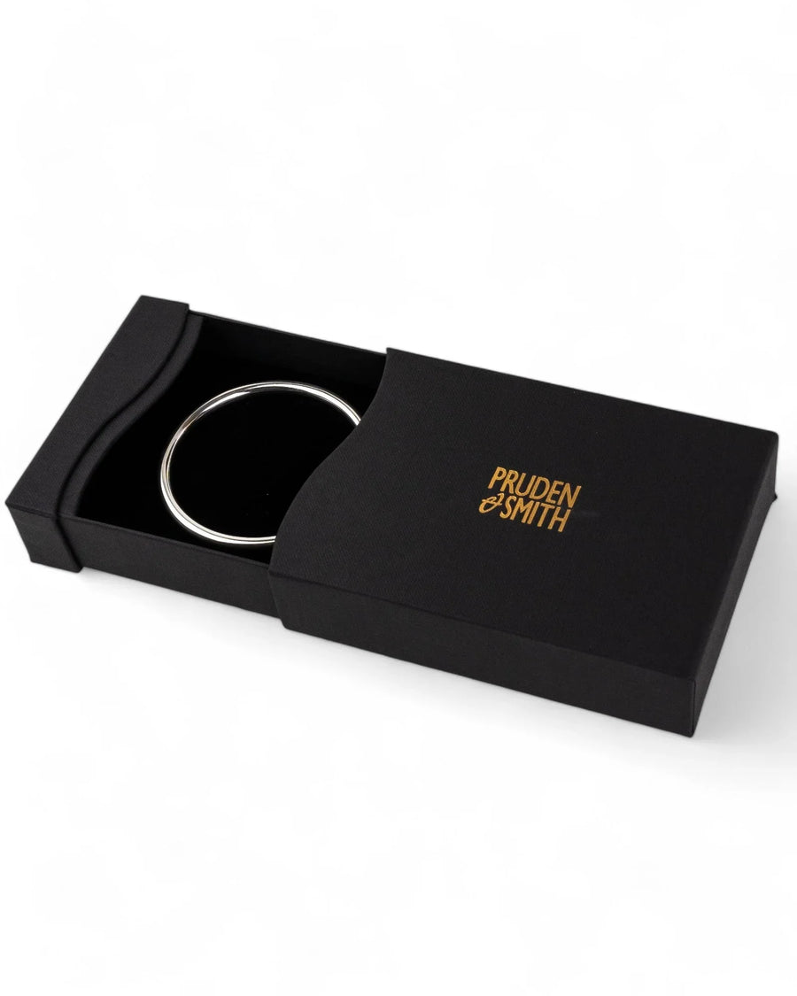 Round Solid Silver Bangle (5mm) Bangle Pruden and Smith