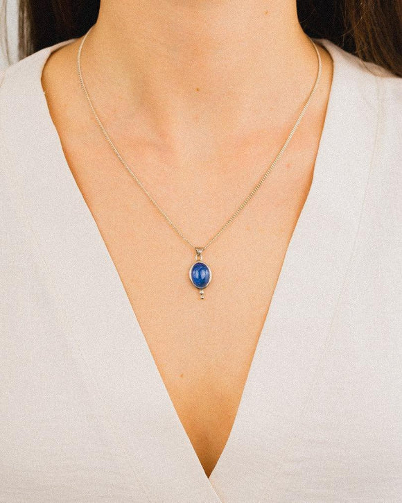 Silver Tanzanite Pendant Pendant Pruden and Smith