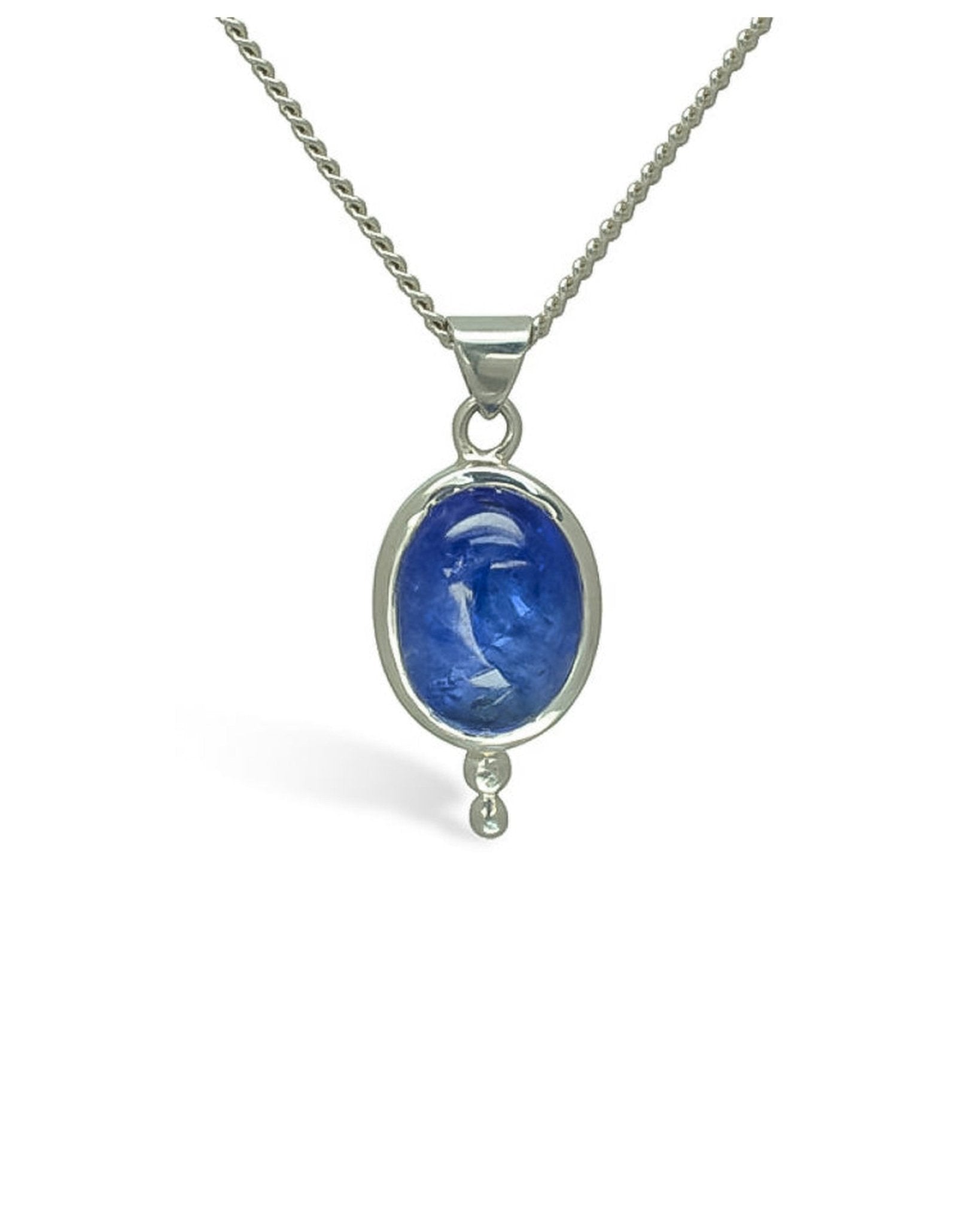 Silver Tanzanite Pendant Pendant Pruden and Smith