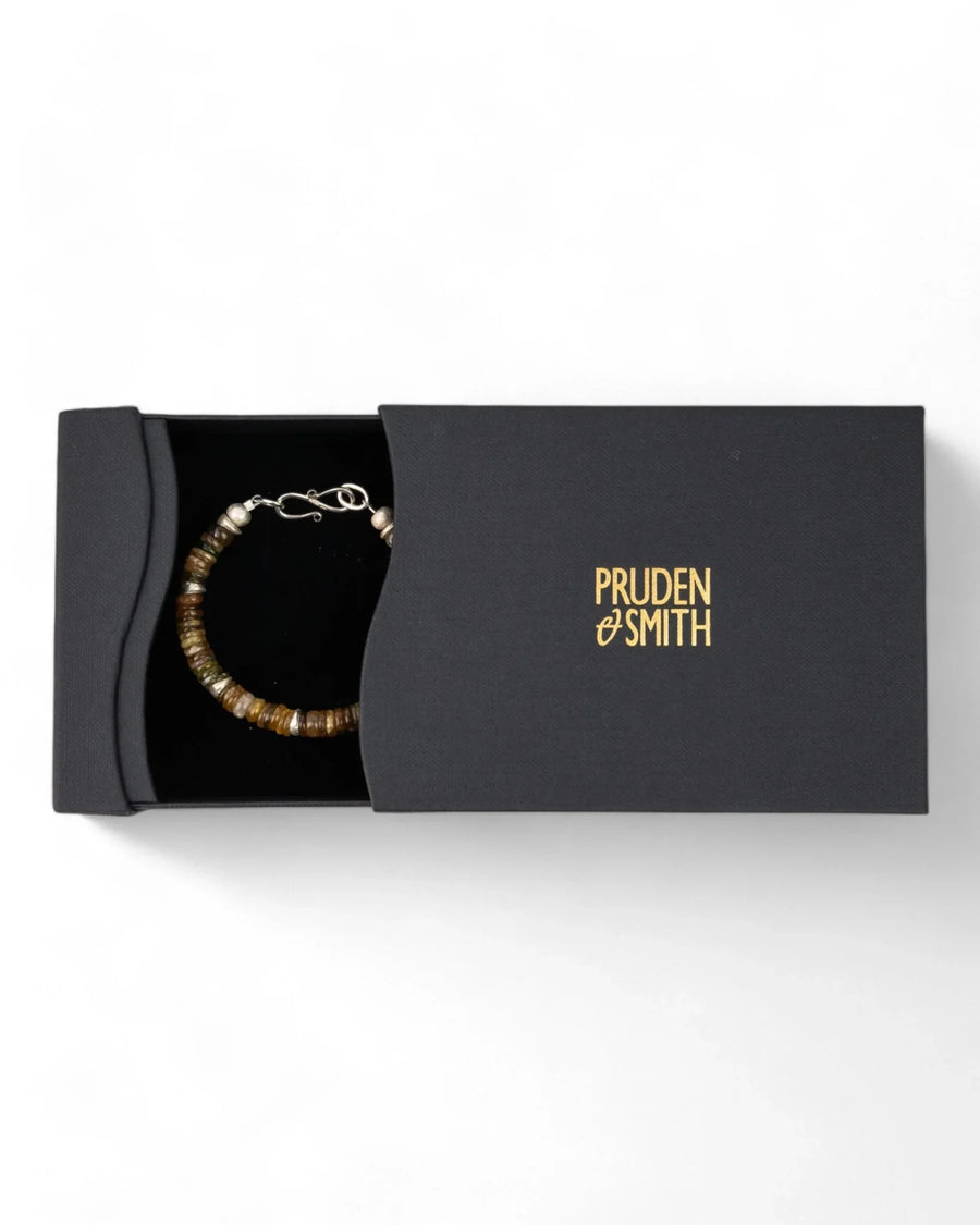 Silver Tourmaline Bracelet (Amber) Bracelet Pruden and Smith