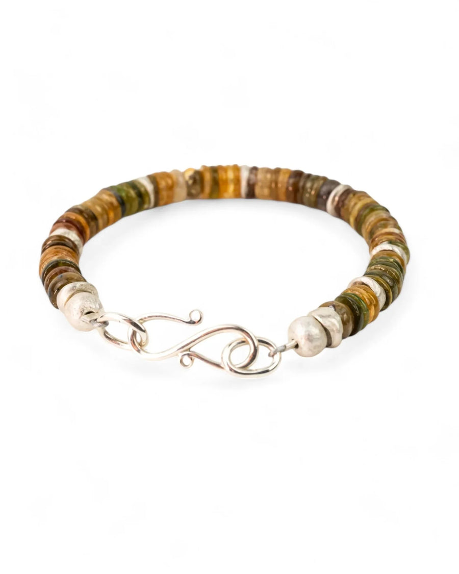 Silver Tourmaline Bracelet (Amber) Bracelet Pruden and Smith